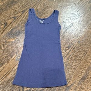 A Pea in the Pod Deep Blue Sleeveless Top